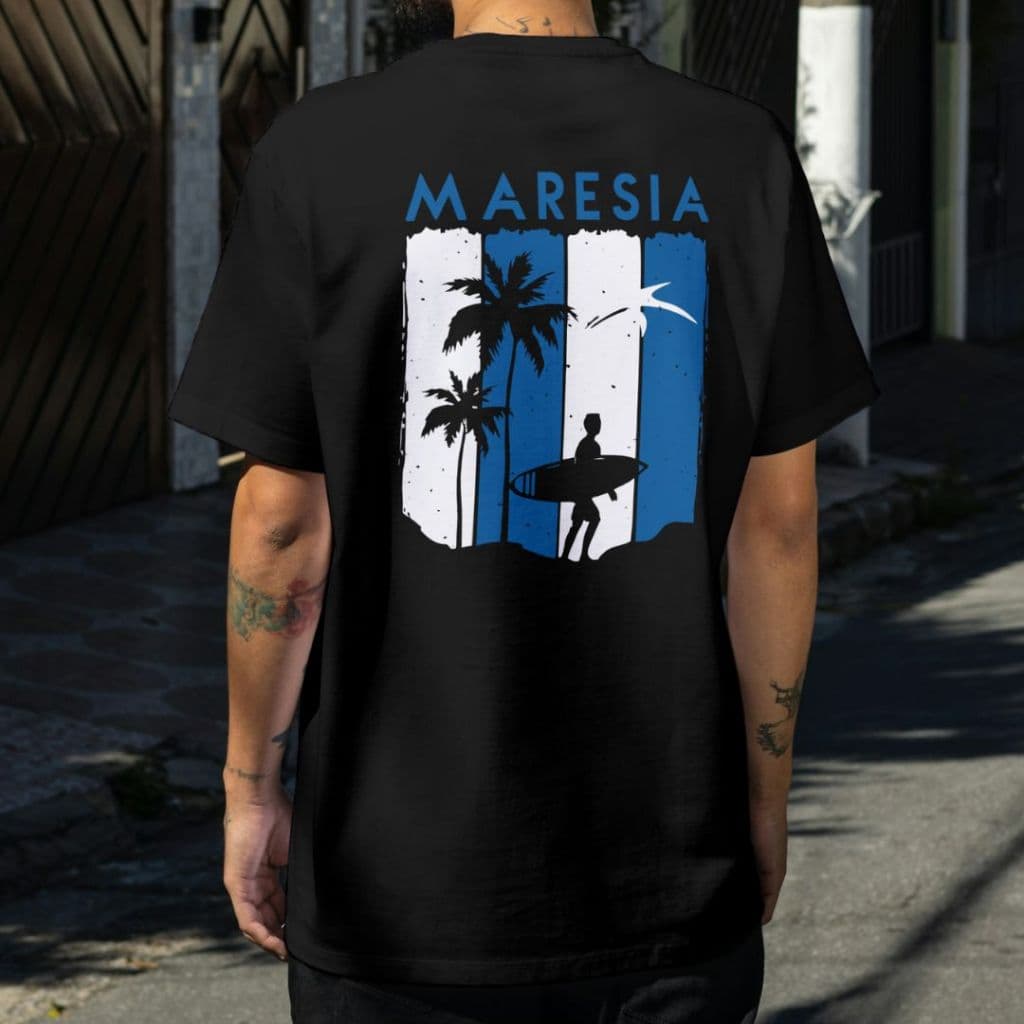 Camiseta Maresia - Estampa O Surfista - Camisa Moda Praia Masculino Feminino