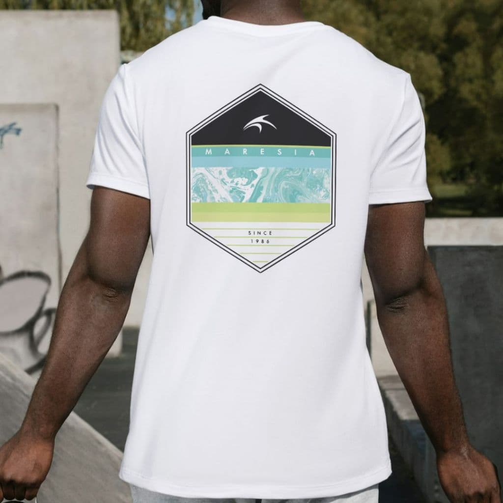 Camiseta Maresia - Estampa Ondas - Camisa Algodão Masculina Feminina