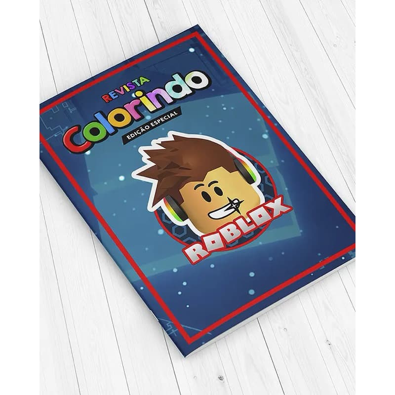 🎨 Revista de Colorir Tema Roblox