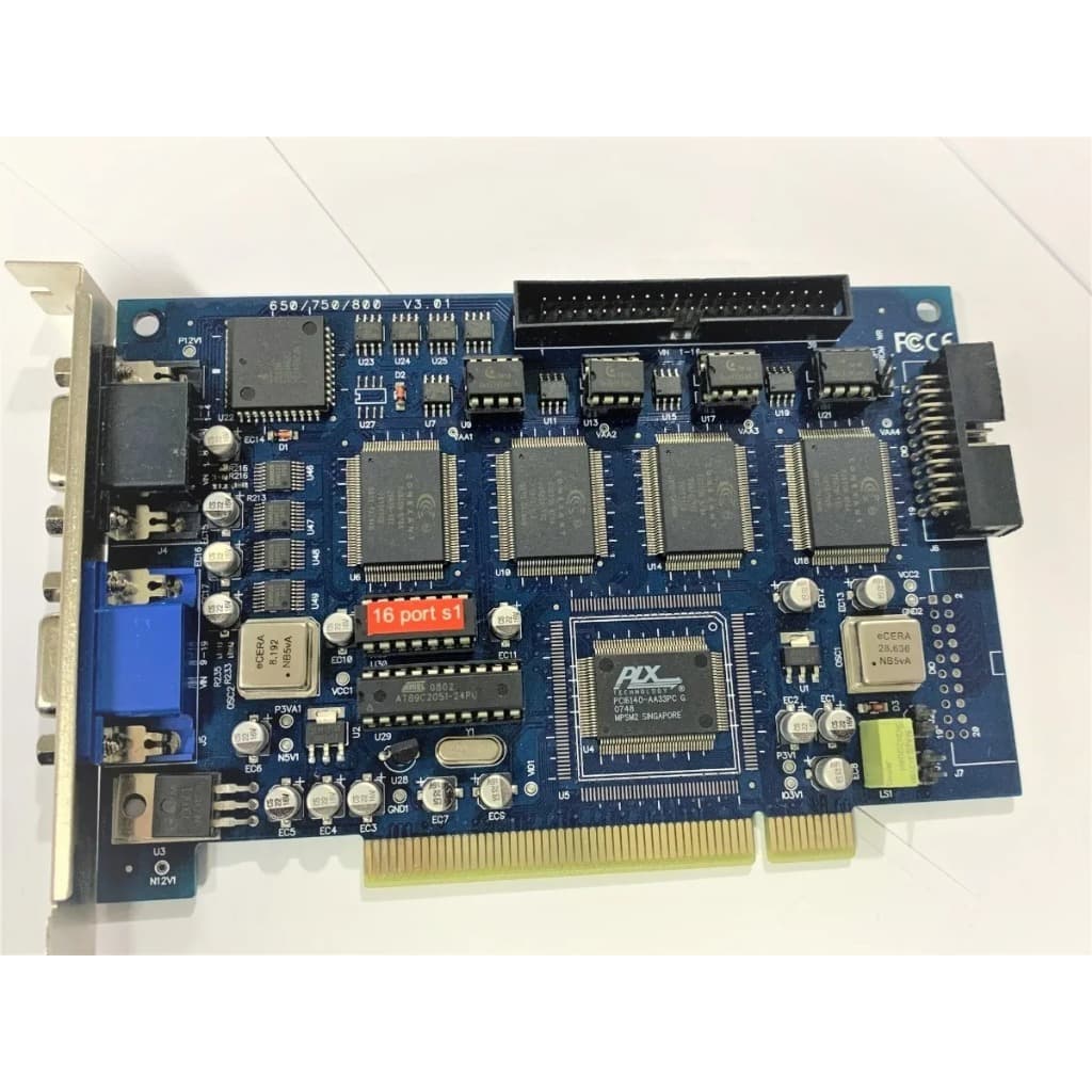 Placa Captura 16 Canais Geovision 800v3