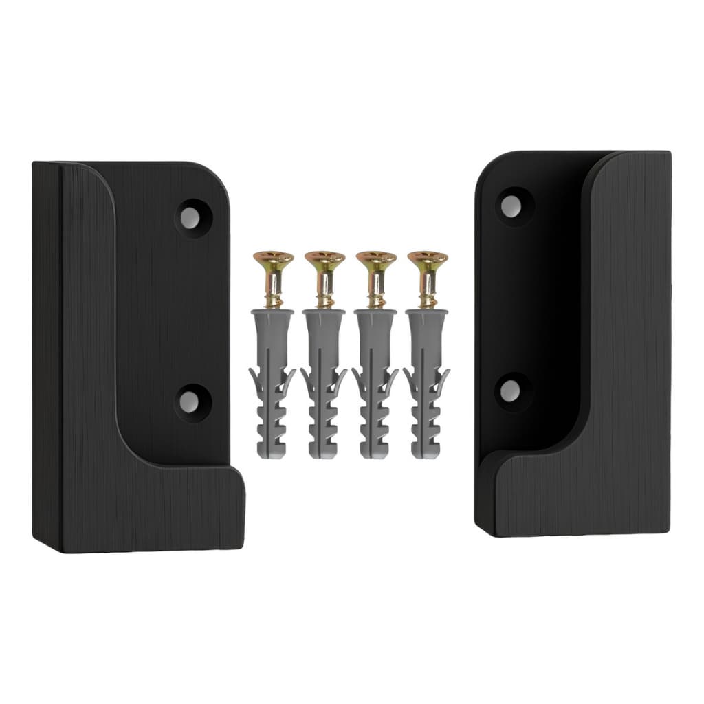 Suporte de Parede para Tablet Preto Universal Compatível Samsung Apple