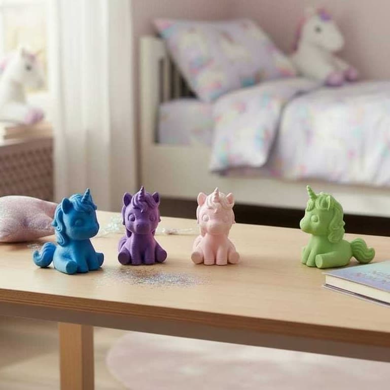 🦄✨ Unicórnio Colecionável Decorativo – Fofo para Decoração ✨🦄