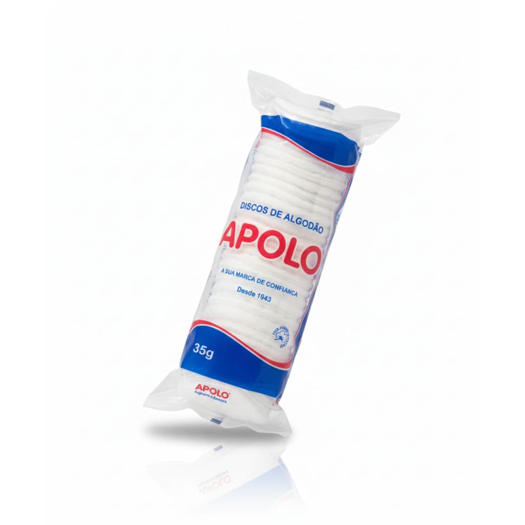 DISCO DE ALGODÃO APOLO 100% PURO, MACIO E NÃO SOLTA FIAPO