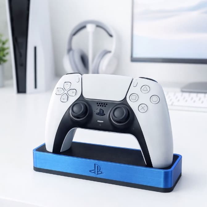 Suporte Controle PS5 DualSense Base Gamer | Organizador para PlayStation 5 | Setup Moderno Premium