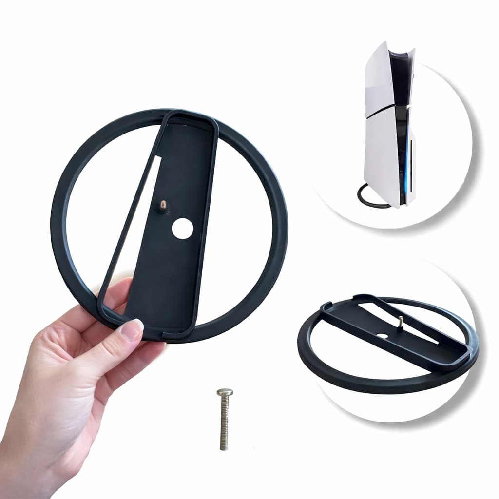 Suporte para Ps5 Playstation 5 Base Vertical Slim Fat Pro Mesa Dock