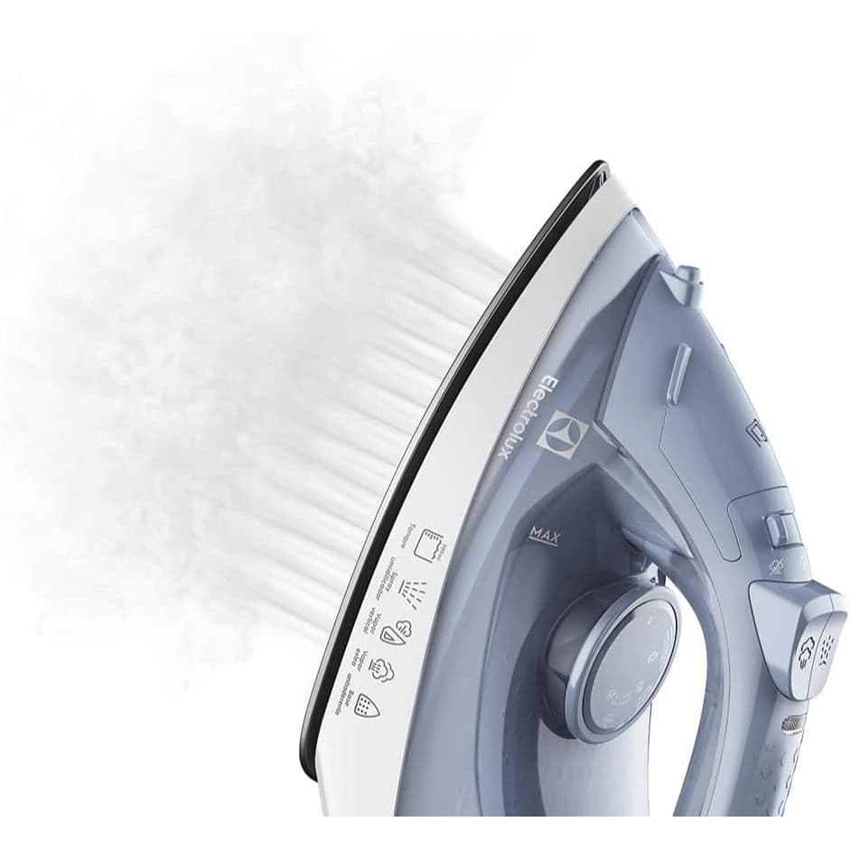Ferro de Passar Seco e Vapor Electrolux Efficient Base antiaderente Vapor Vertical Extra 1200W de Potência ESI10
