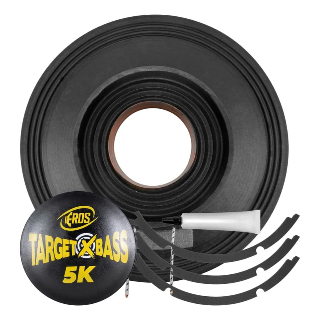Kit Reparo Alto-falante Eros Target Xbass 5k 15 Pol Original 4 Ohms
