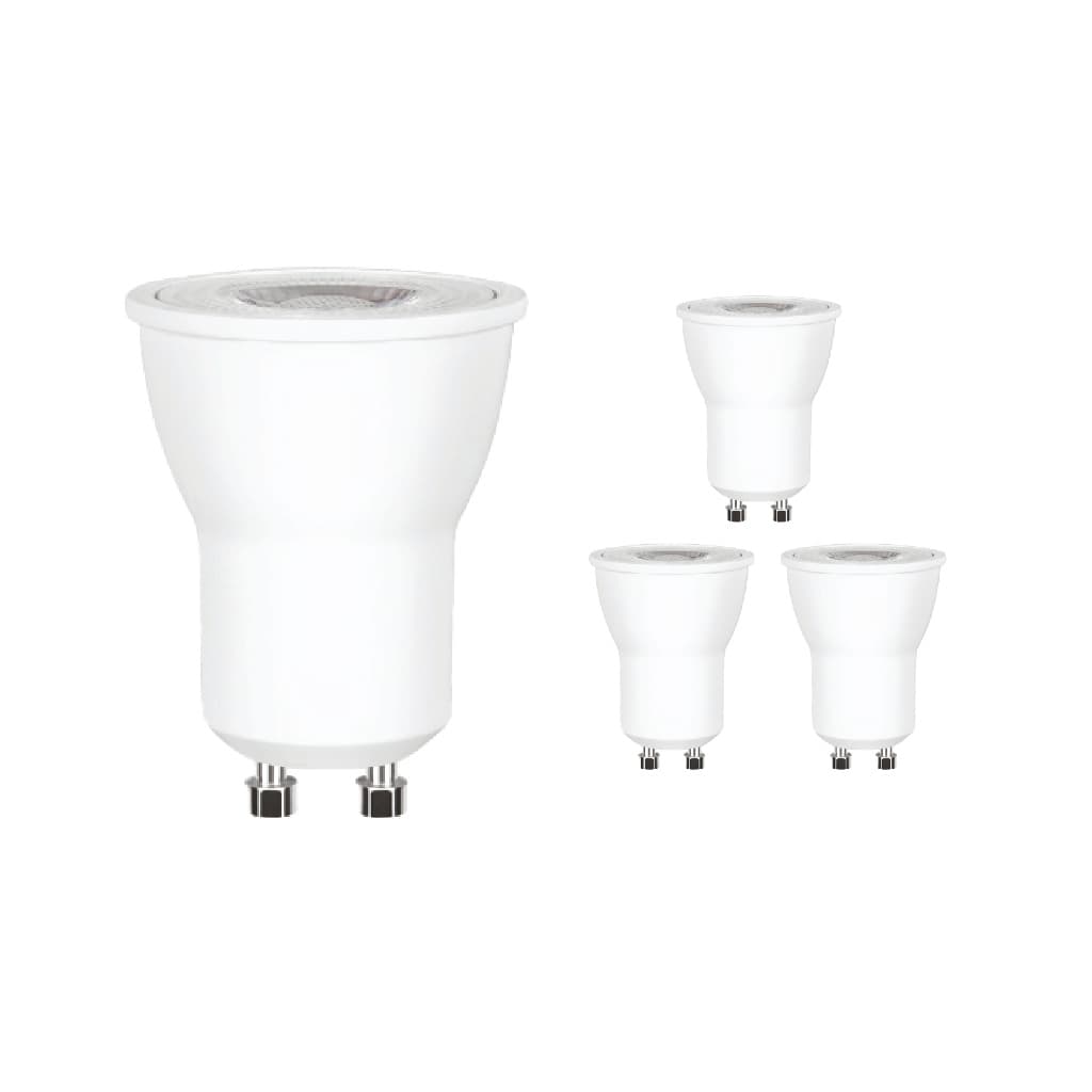 Kit 2, 3, 4 Mini Dicroica led 4,5w Mr11 gu10 Branco Quente/Neutro/Frio Bivolt Para spot