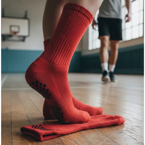 Meia Esportiva Meiao Antiderrapante De Corrida Pilates.