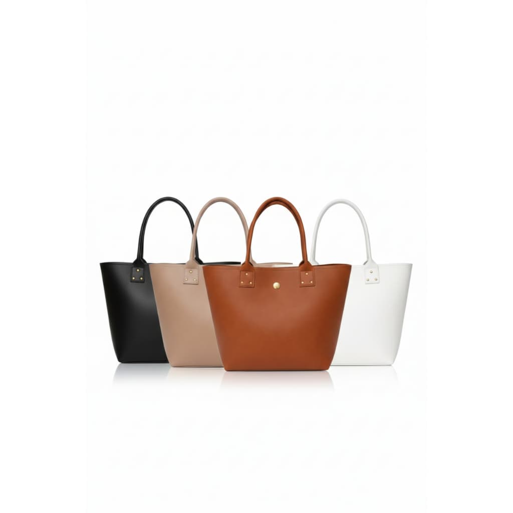 Bolsa Feminina Grande Sacola Shopper Ombro Trabalho Faculdade Cabe Notebook Caderno Luxuosa Original