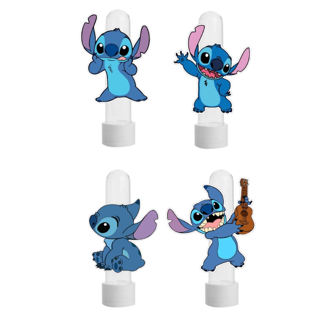 APLIQUES DO STITCH - APLIQUE PRA TUBETES - LEMBRANCINHAS - FESTAS INFANTIL