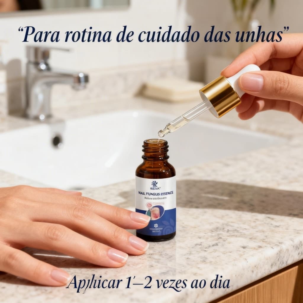 Sérum Líquido para Unhas 25ml Aplicação Precisa Ideal para Unhas Grossas e Frágeis