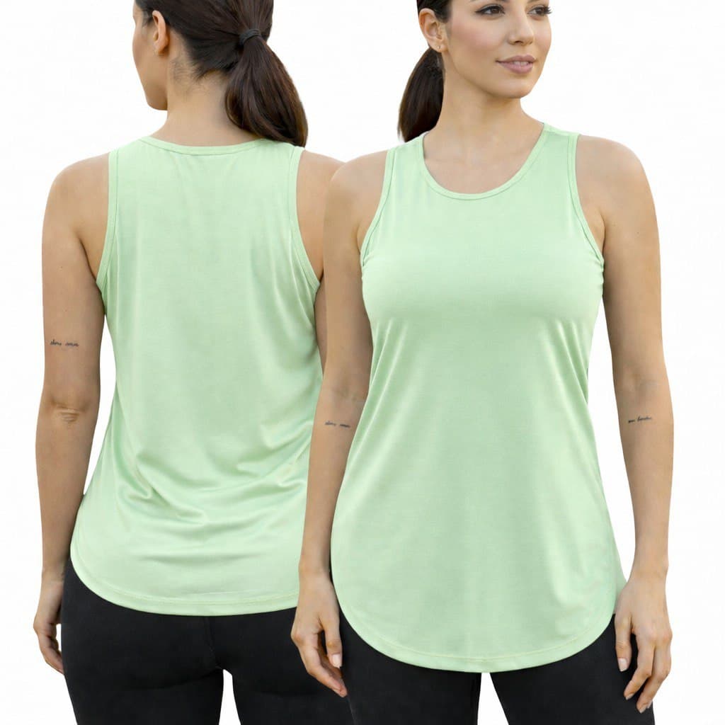 Blusa Regata Feminina Dry Fit Tapa Bumbum – Fitness Academia Longa