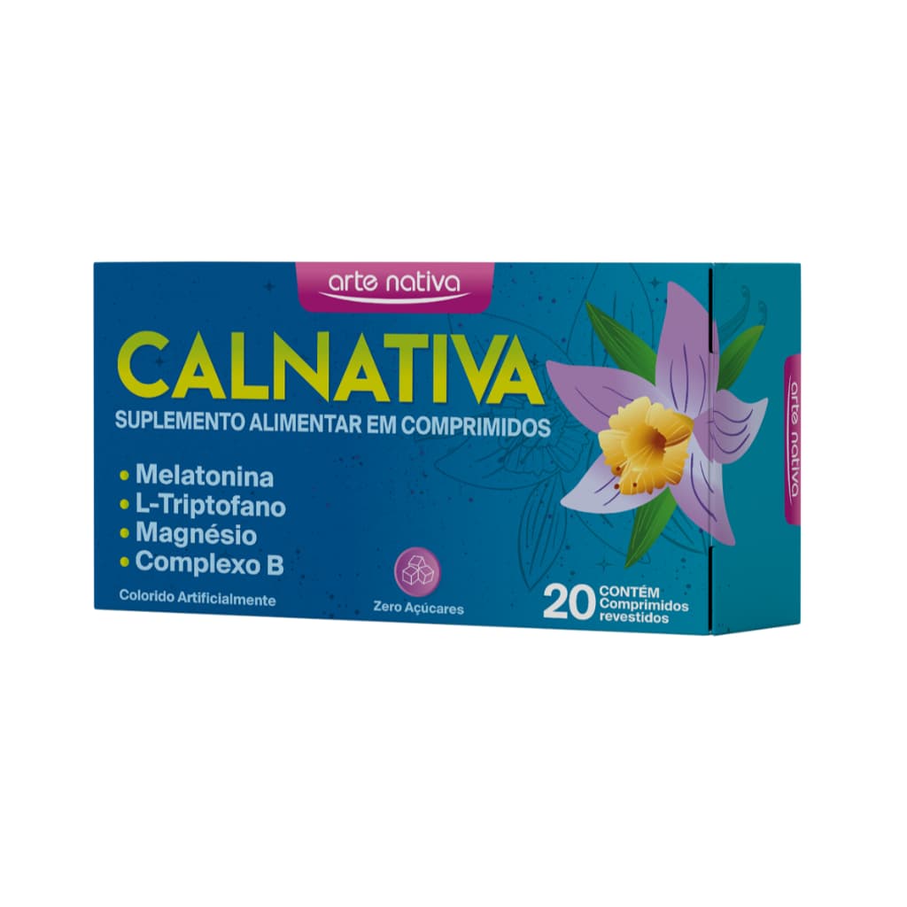 Suplemento Alimentar Calnativa 20 Comprimidos |Calmativa Arte Nativa|