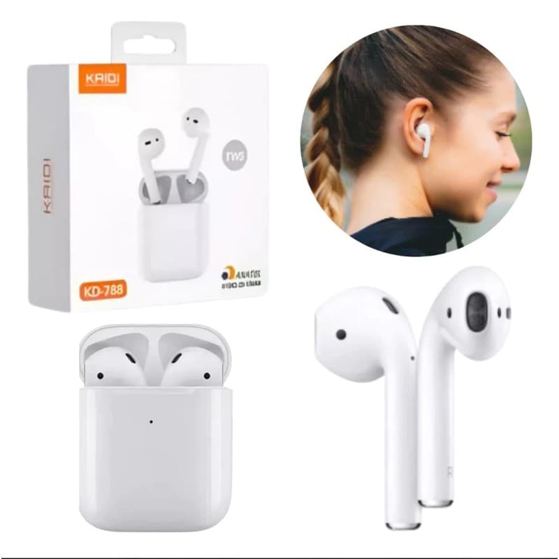 Kaidi KD-788: Fones Bluetooth com Som Estéreo, Design Ergonômico e Bateria de Longa Duração