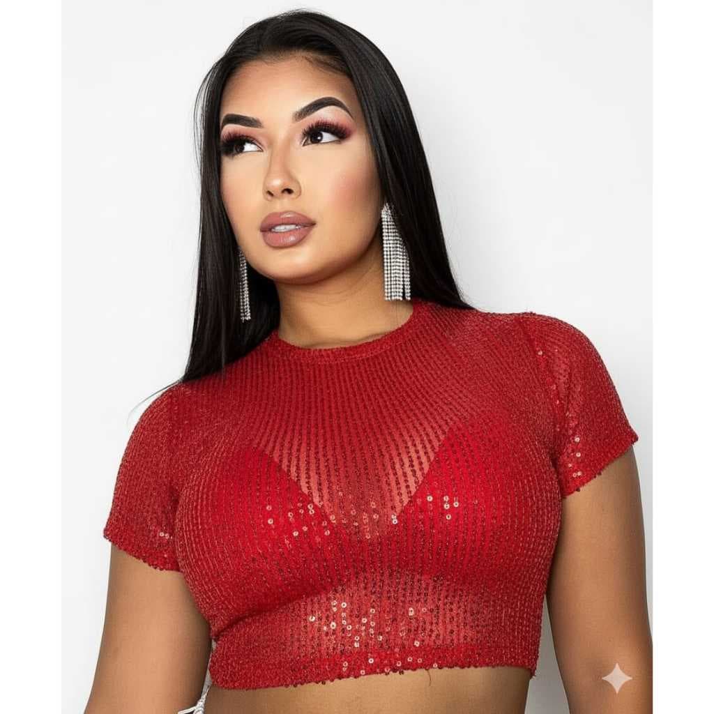CROOPEDS PAETE FEMININO VERMELHO
