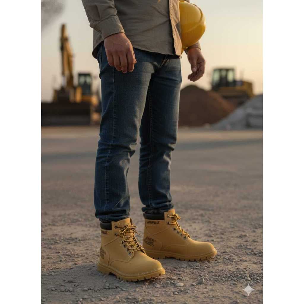Bota Masculina Coturno  Cat Conforto e Qualidade.