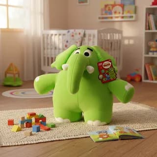 Pelúcia Jotalhão Turma da Mônica 28cm Baby Brink Original Elefante Plush Antialérgico Infantil