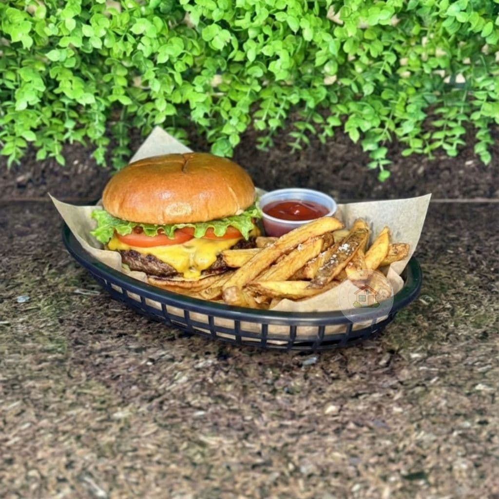 Kit Cestinha Organizadora Oval Para Servir Lanche Bar Pastelaria Fritas Porção