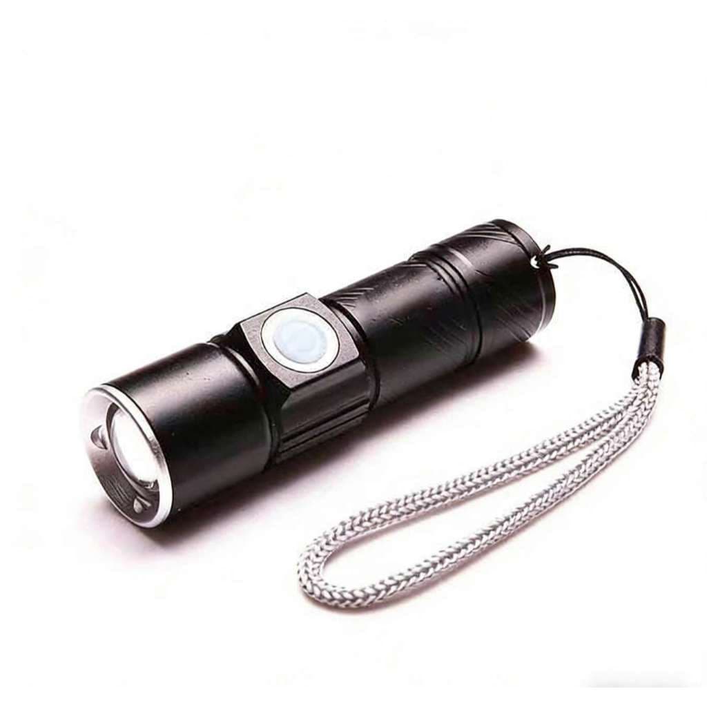 Mini Lanterna Tática LED lt-415  Recarregável