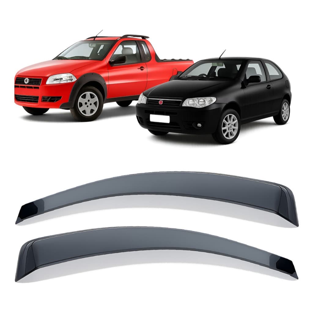 Calha de Chuva Fiat Palio Pick Up Strada 2 PORTAS 1996...