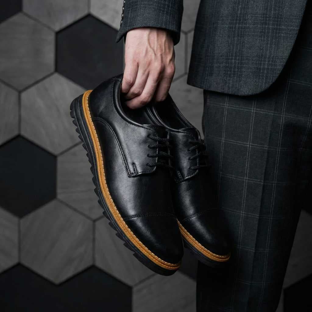 Sapato Social Oxford Casual Leve e Macio Confortável Sport Fino Envio Imediato
