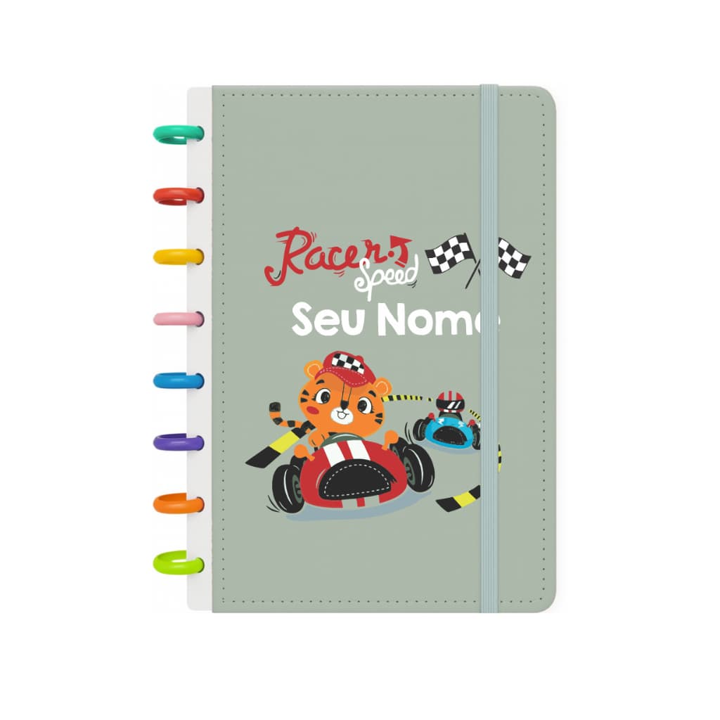 Caderno de Discos e Planner Personalizado - Caderno A4, B5 e A5 -Cat-C26