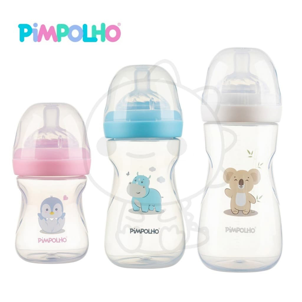 Mamadeira Pimpolho 150 ml 260 ml 330 ml bico em silicone mamadeira infantil bebê