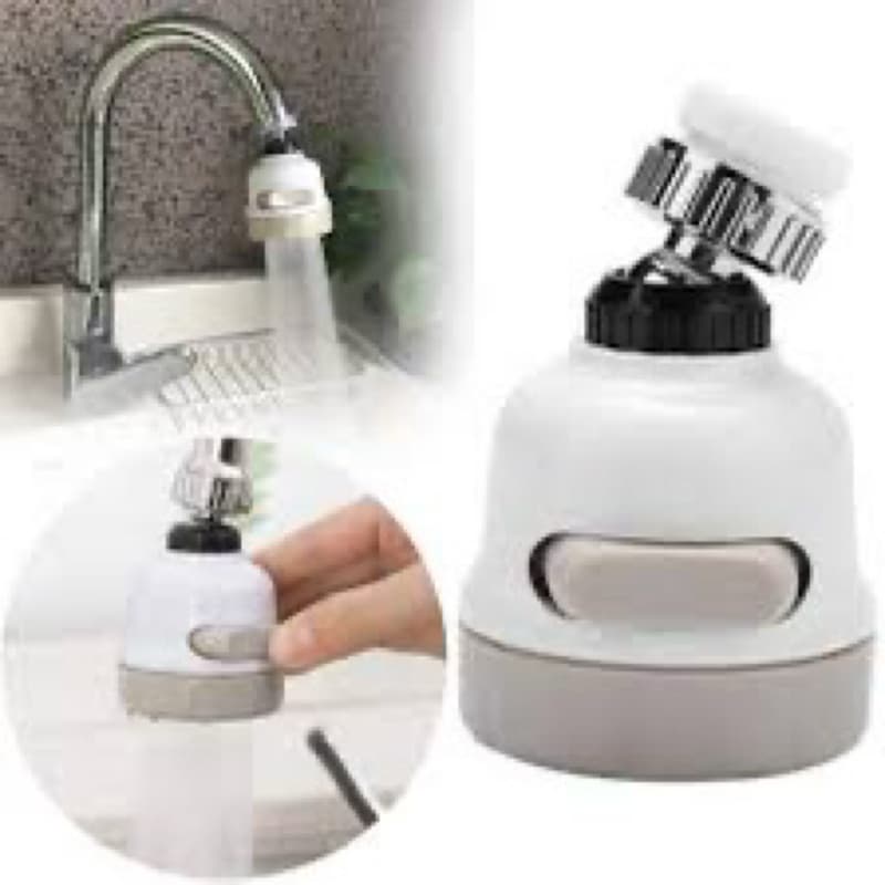 Adaptador de Torneira com Jatos Ajustáveis para Economia de Água
