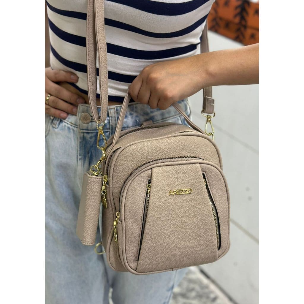 🎒 Bolsa Mochila  2 em 1+ carteira - Elegância