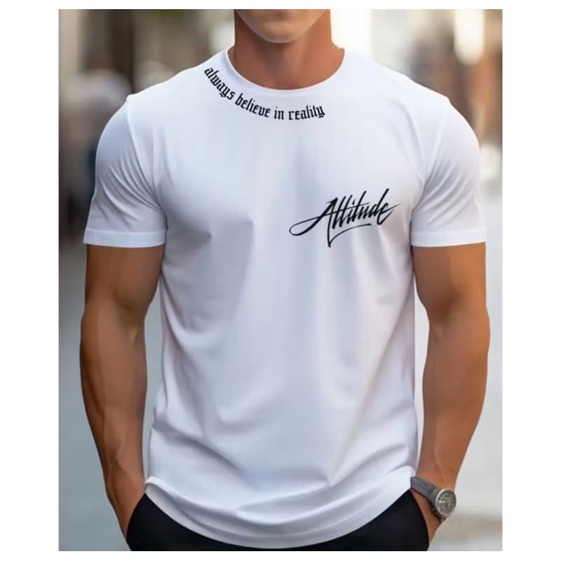 Camiseta Lançamento Masculina Feminina 100% Algodão Atitude