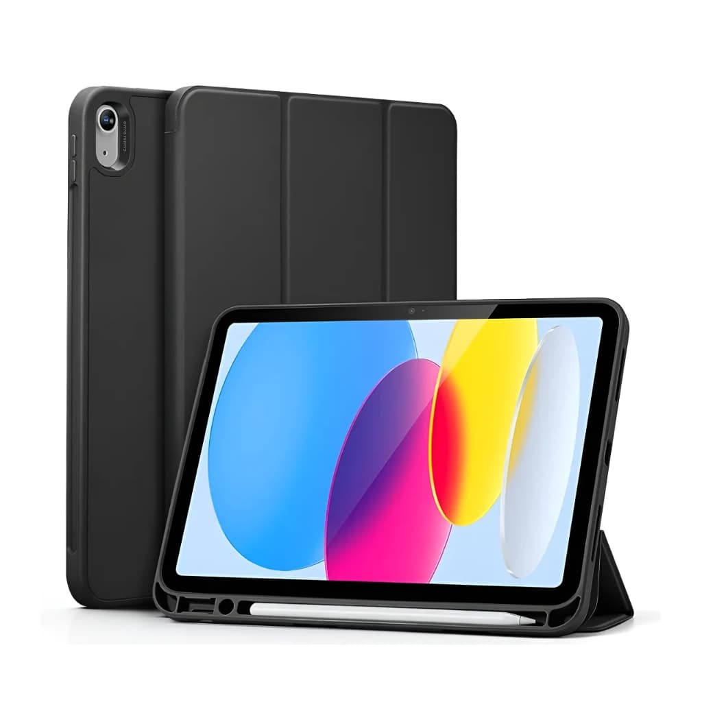 Capa Case Capinha Smart Para Smart Para iPad 11 A16 2025 e iPad 10 10.9 Com Função Sleep E Slot Para Caneta