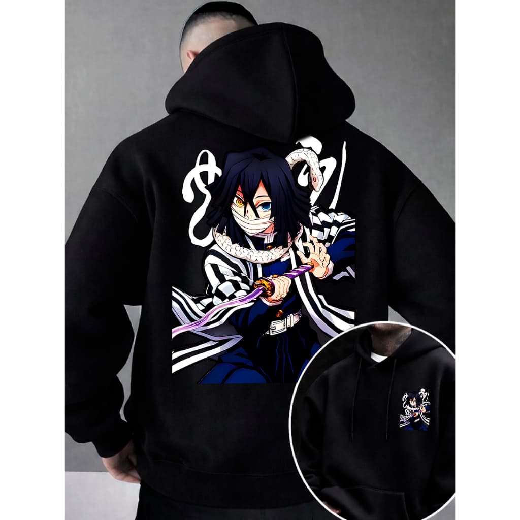 Moletom Masculino Demon Slayer Blusa Moletom Masculino Moletons Masculinos Moda Preto