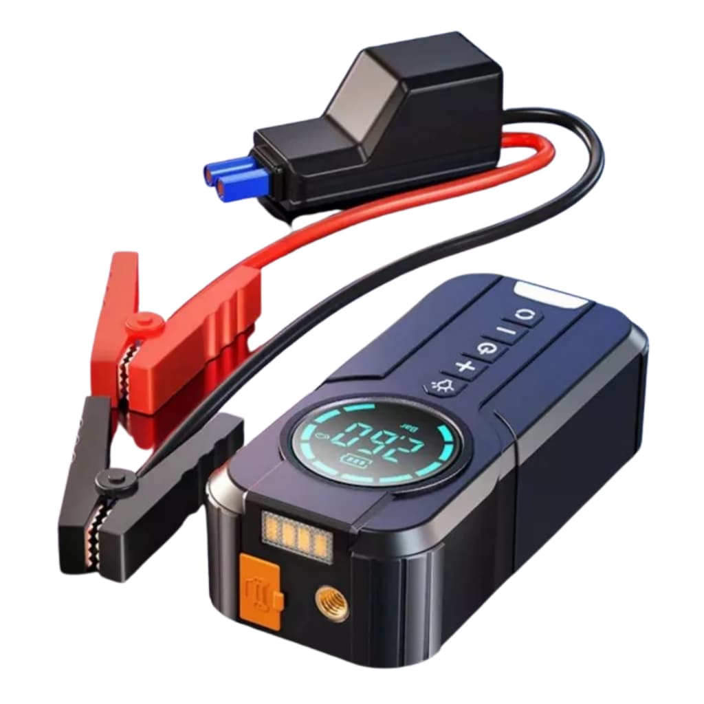 Bomba De Ar Inteligente Digital Portátil - Power Bank Calibrador Pneu