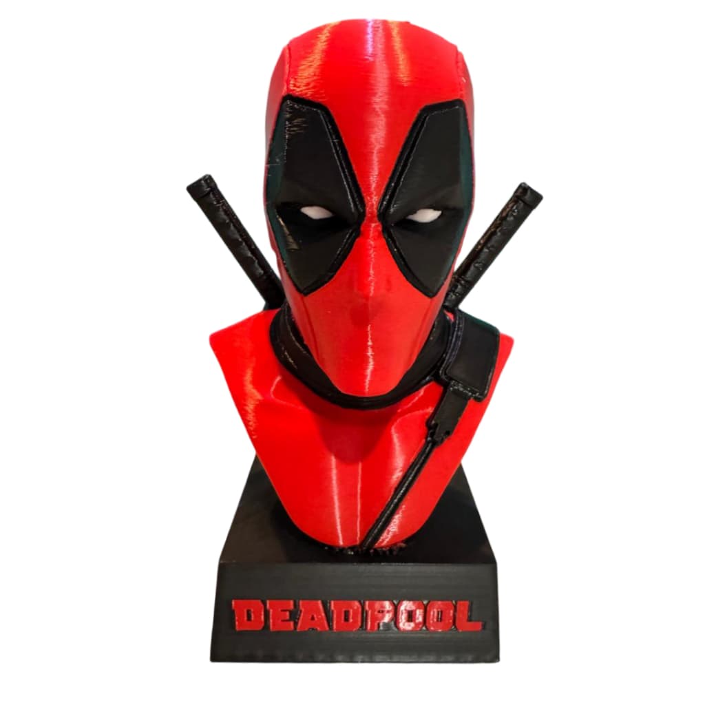Escultura do DeadPool em PLA Premium