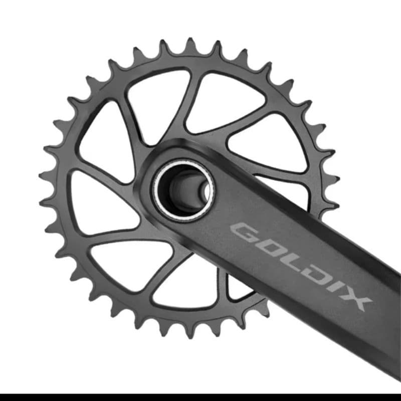 Coroa 32/34/26 D Goldix MTB Direct Mount Offset Narrow Wide p/ Sram GXP 8/9/10/11/12 v Aluminio 7075