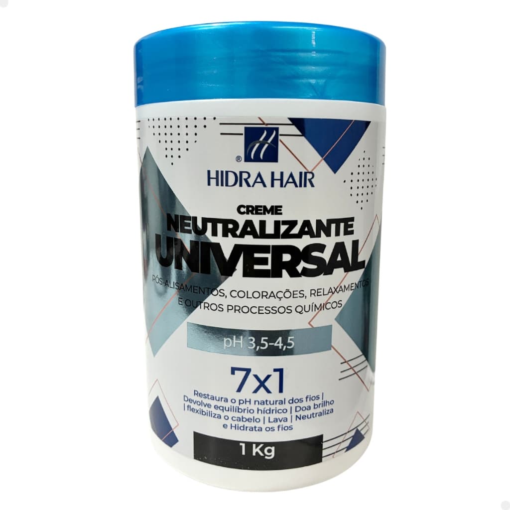Creme Neutralizante Universal 7em1 Restauração Pós Quimica 1KG | Hidra Hair