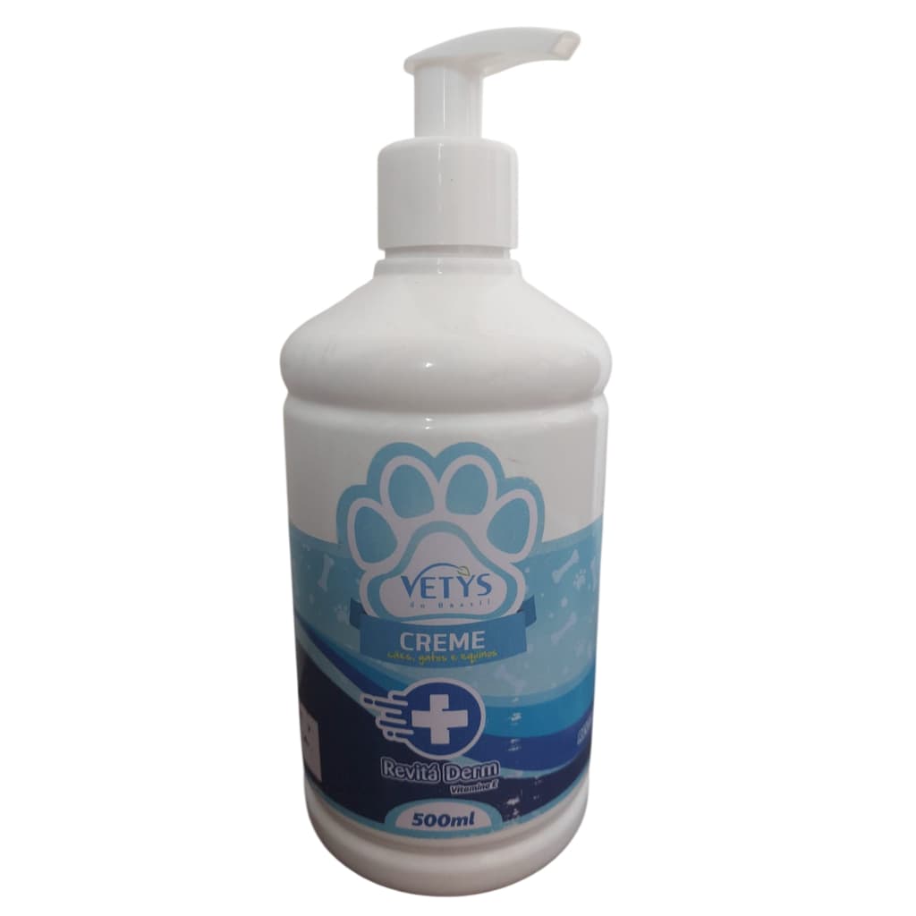 Revitá Derm Creme Cicatrizante Revitalizante da pele Vetys do Brasil 500ml