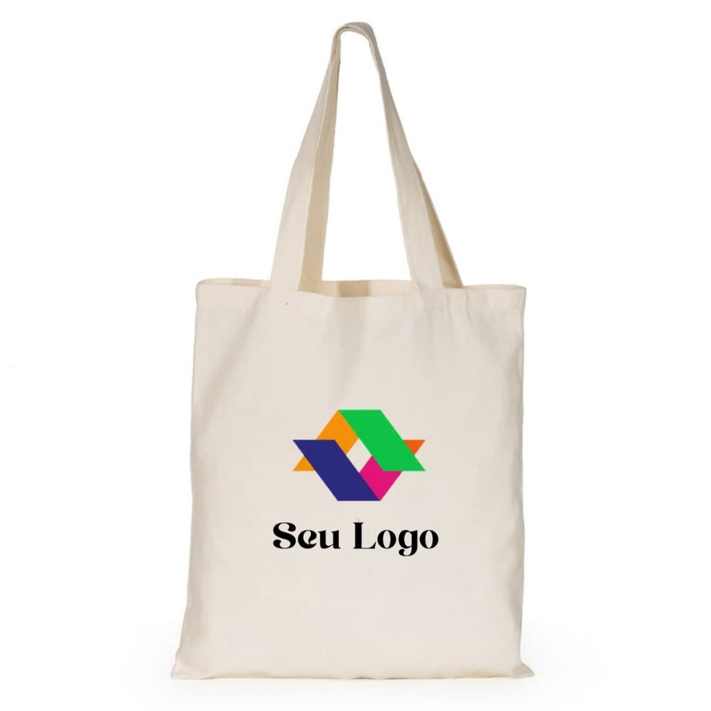Kit 10 Sacola bag personalizada Algodão Bolsa Personalizada sua Logo