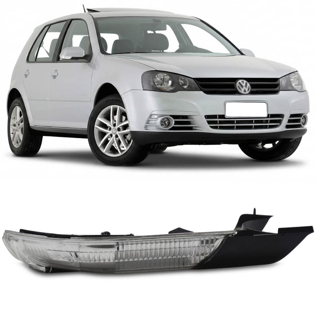 Pisca do Retrovisor Golf 2008 2009 2010 2011 2012 2013 2014 Polo 2007 a 2012 Original Lado Direito