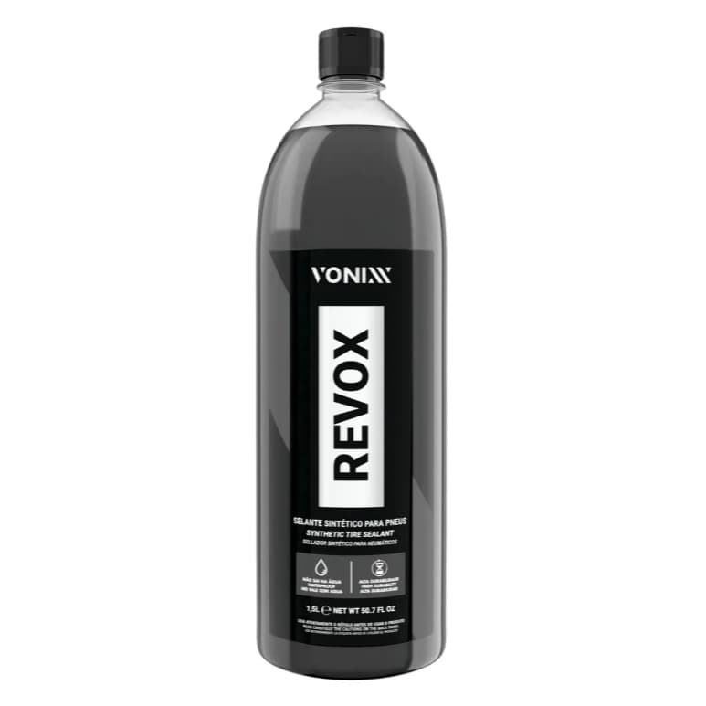 Revox 1,5 Litros Pneu Pretinho Resistente Agua Vonixx
