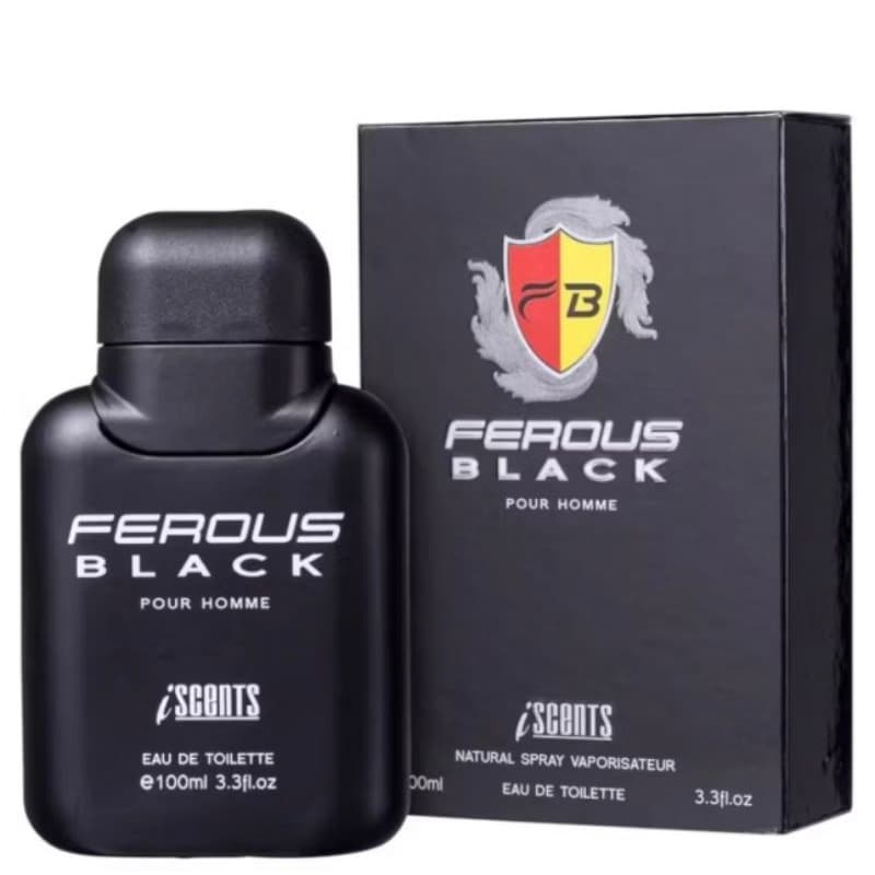 Perfume Ferous Black I-Scents 100ml + Brinde