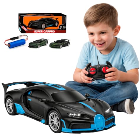 Carrinho de Controle Remoto Recarregável Ferrari Esportivo