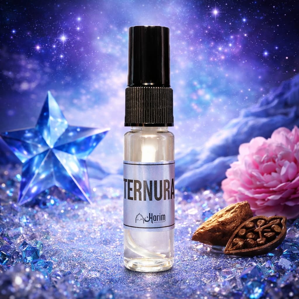 Perfume Árabe Ternura Harim Compartilhável 15ml Alta Fixação e Projeção Eua de Parfum