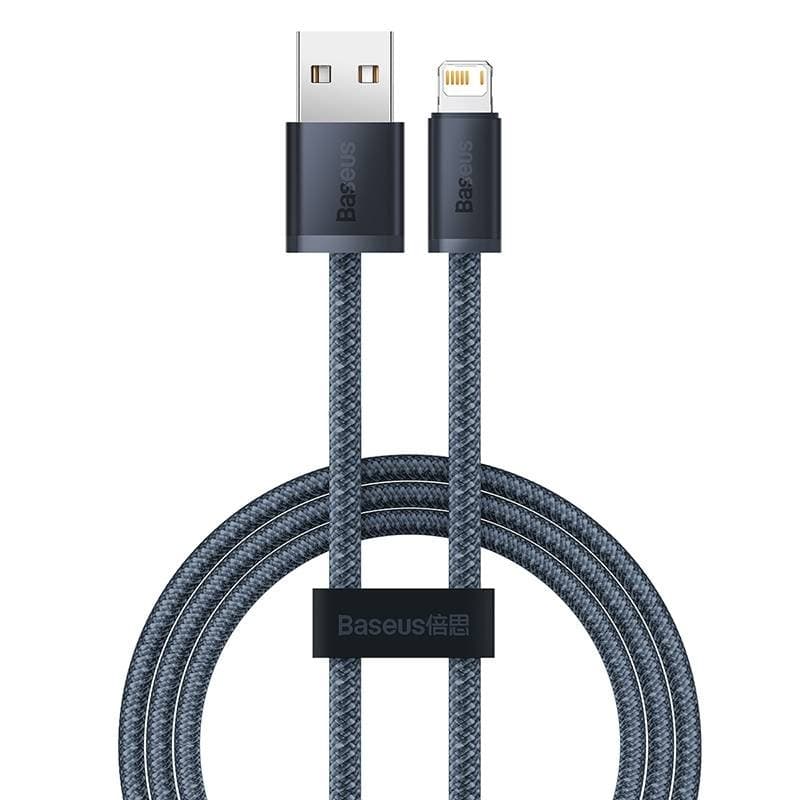 Cabo Baseus Lightning 1m Para Iph0ne 2.4a Carregamento E Transferência De Dados