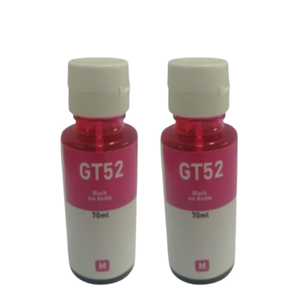 Kit Refil 2Tinta Magenta  Hp Gt 52 -   Tank 517- 584-532- 532-416-316-316 Gt5822  GT5810