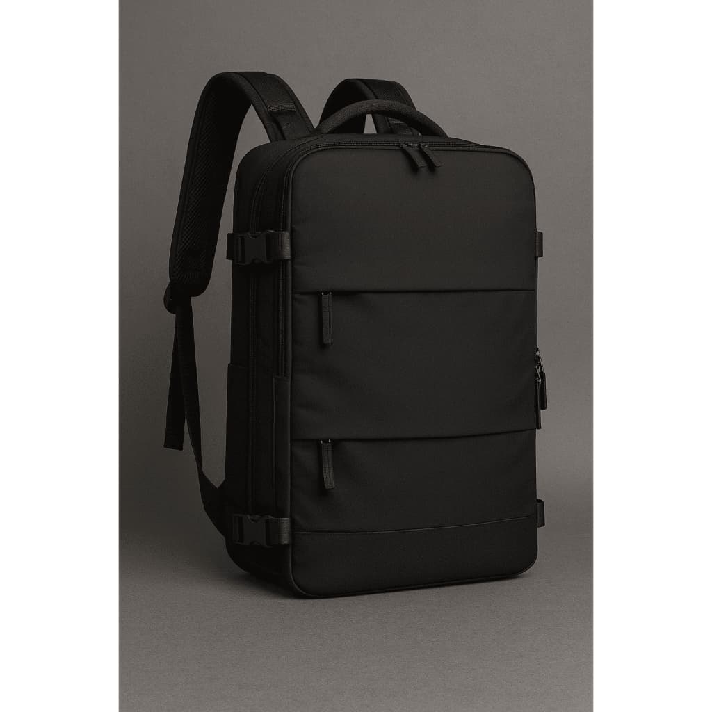 Mochila Bordo Avião Expansível Viagem Reforçada 10kg Executiva Mala de Mão Bagagem Notebook