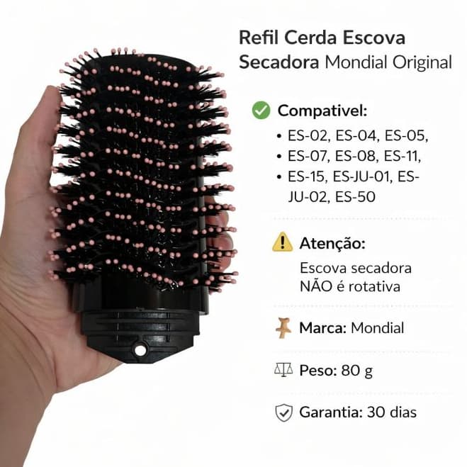 Cerda Escova Secadora Mondial Original
