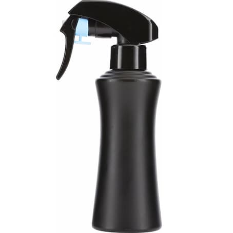 Borrifador Top Jato Névoa Pulverizador Preto 200ml Barbeiro Preto
