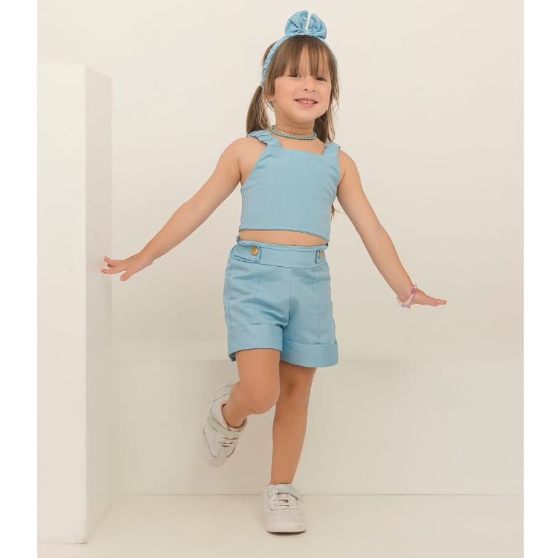 Conjunto Infantil Menina | Conjunto Menina 2, 3 e 4 Anos
